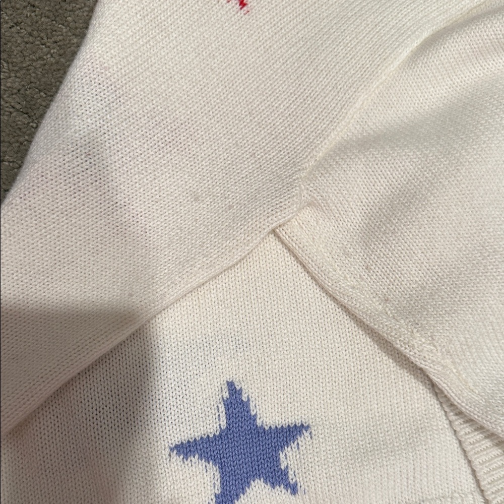 Rails Perci Star Cotton & Cashmere Intarsia Sweater - Picture 8 of 9